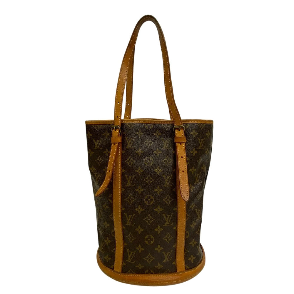 Louis Vuitton brown Bucket Monogram Shoulder Bag